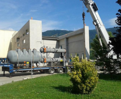 Nuovo impianto di produzione elettrica su recuperatore di calore